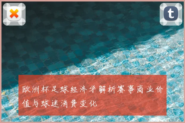 欧洲杯足球经济学解析赛事商业价值与球迷消费变化